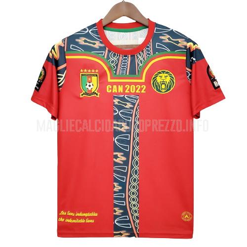 maglietta camerun edizione speciale rosso 2022