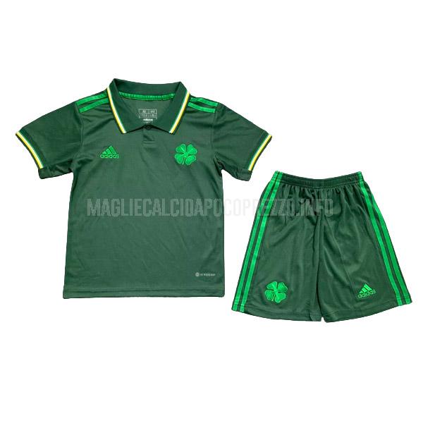 maglietta celtic bambino fourth 2022-23