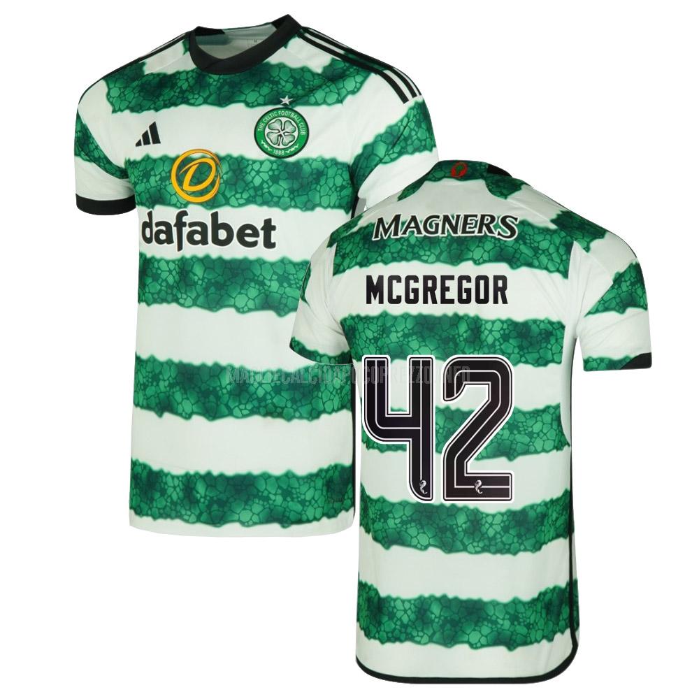 maglietta celtic mcgregor home 2023-24