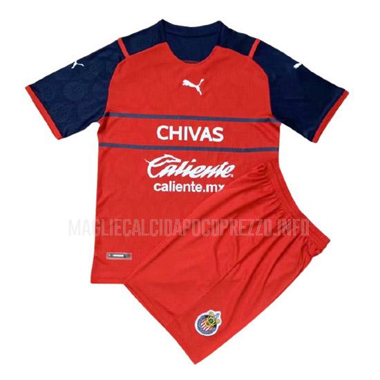 maglietta chivas bambino third 2021-22