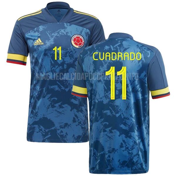 maglietta colombia cuadrado away 2020-2021