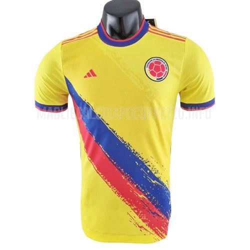 maglietta colombia giocatore edizione edizione speciale giallo 2022