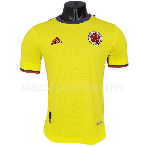 maglietta colombia giocatore edizione home 2021-22