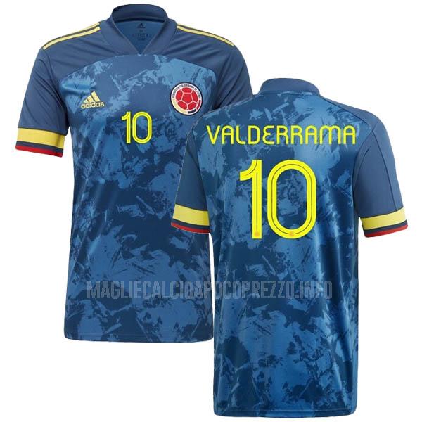 maglietta colombia valderrama away 2020-2021