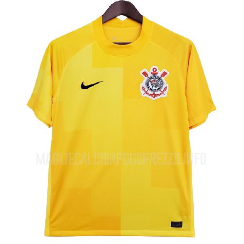 maglietta corinthians portiere giallo 2021-22