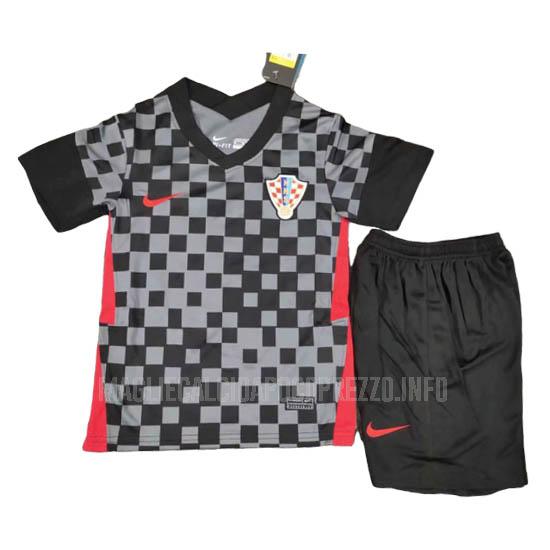 maglietta croazia concetto bambino away 2020-21