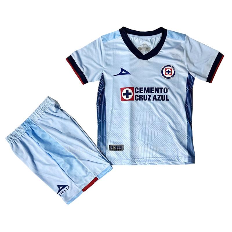 maglietta cruz azul bambino away 2023-24