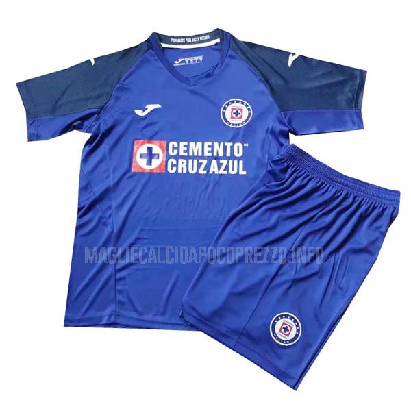 maglietta cruz azul bambino home 2019-2020