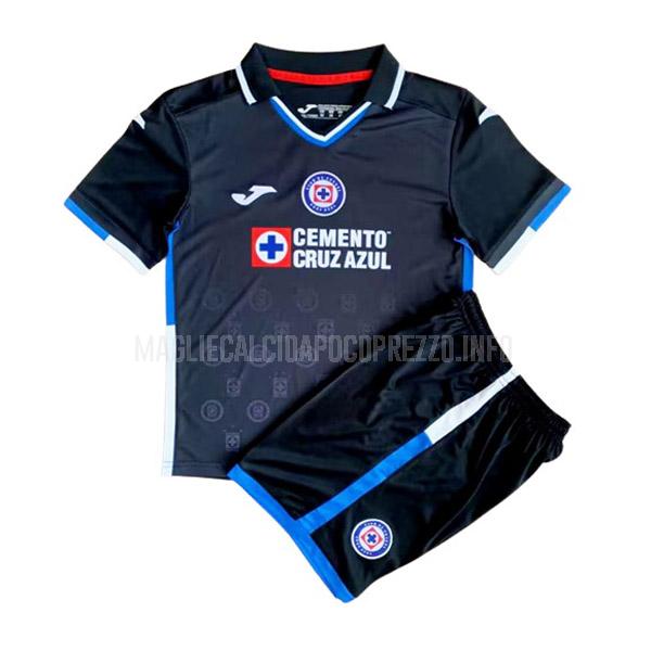maglietta cruz azul bambino third 2022-23