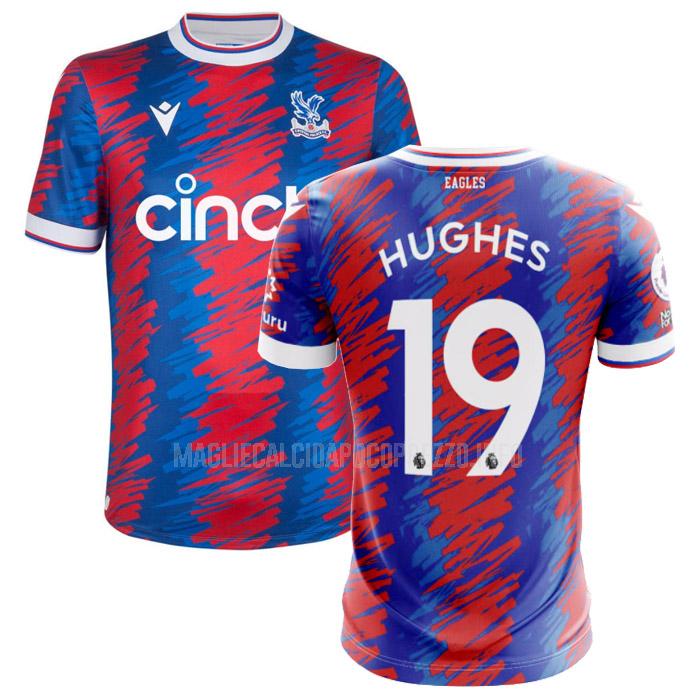 maglietta crystal palace hughes home 2022-23