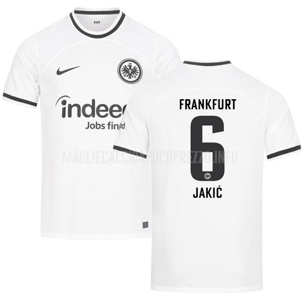 maglietta eintracht frankfurt jakic home 2022-23