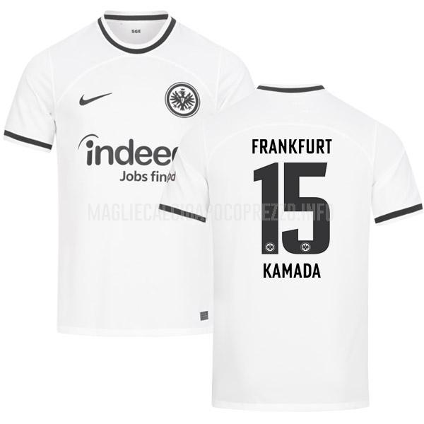 maglietta eintracht frankfurt kamada home 2022-23