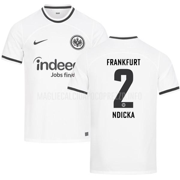 maglietta eintracht frankfurt ndicka home 2022-23