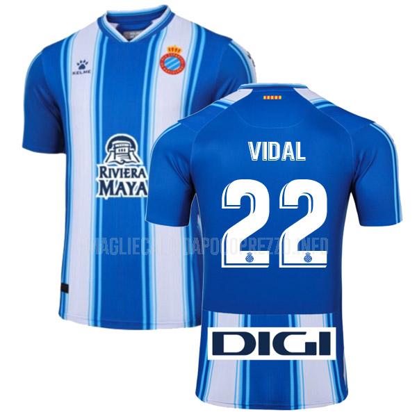 maglietta espanyol vidal home 2022-23
