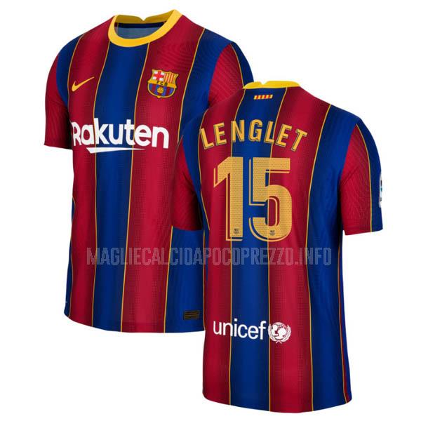 maglietta fc barcelona lenglet home 2020-21
