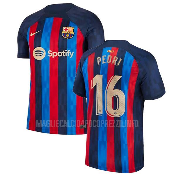 maglietta fc barcelona pedri home 2022-23
