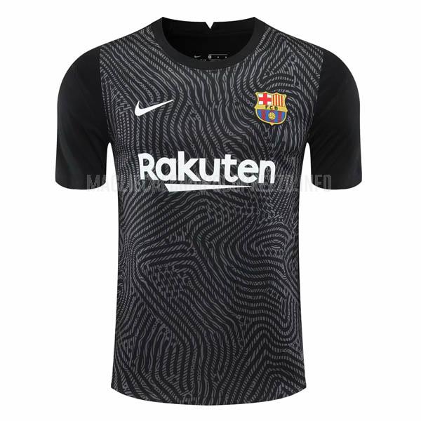 maglietta fc barcelona portiere nero 2020-21