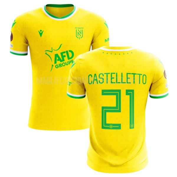 maglietta fc nantes castelletto home 2022-23