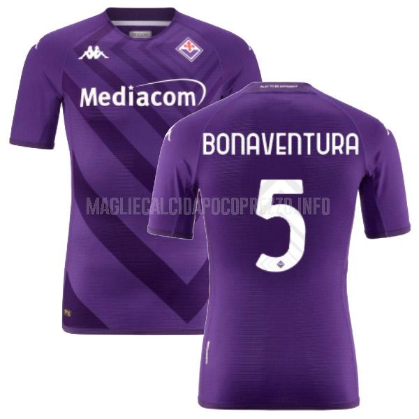 maglietta fiorentina bonaventura home 2022-23