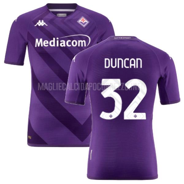 maglietta fiorentina duncan home 2022-23