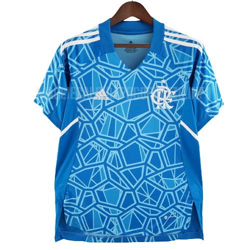 maglietta flamengo portiere blu 2022-23