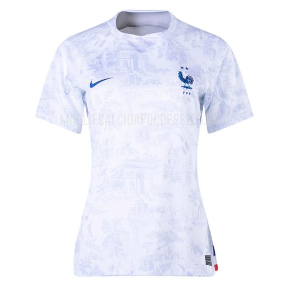 maglietta francia donna coppa del mondo away 2022