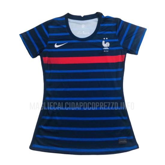 maglietta francia donna home 2020-21