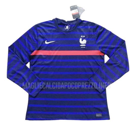 maglietta francia manica lunga home 2020-21