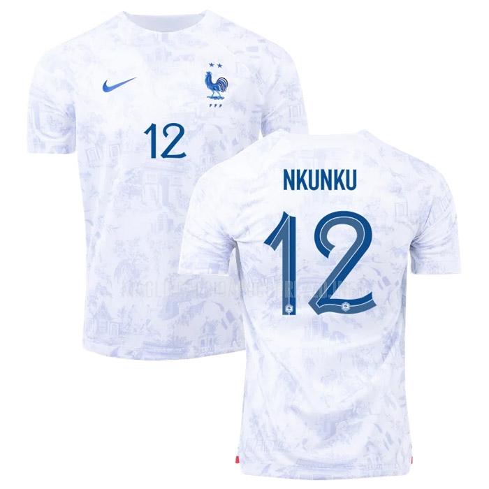 maglietta francia nkunku coppa del mondo away 2022