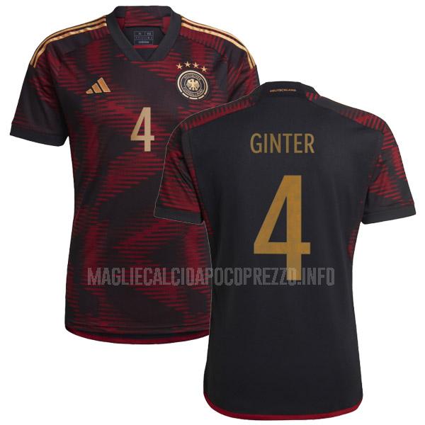 maglietta germania ginter coppa del mondo away 2022