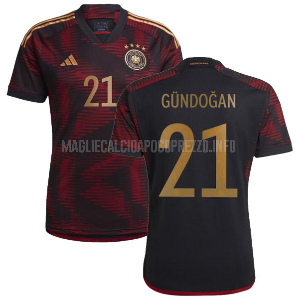 maglietta germania gündogan coppa del mondo away 2022