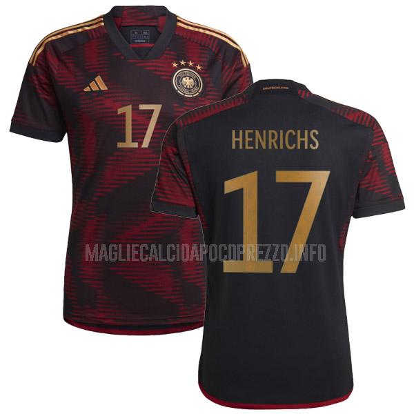 maglietta germania henrichs coppa del mondo away 2022