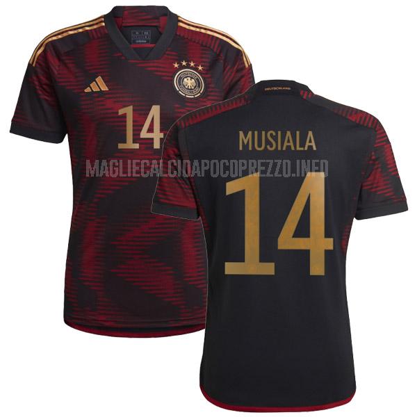 maglietta germania musiala coppa del mondo away 2022