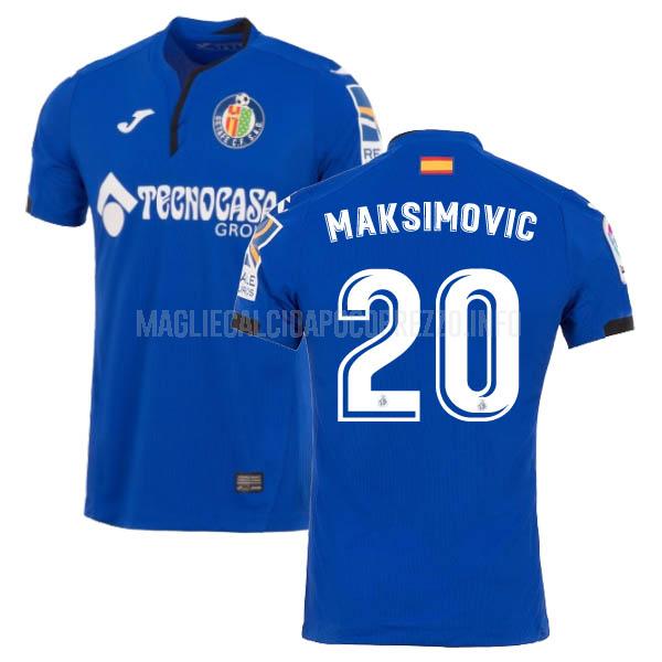 maglietta getafe maksimovic home 2020-21