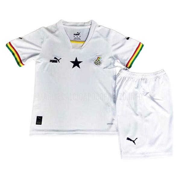 maglietta ghana bambino home 2022-23