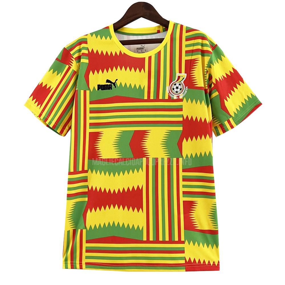 maglietta ghana speciale giallo 2023-24