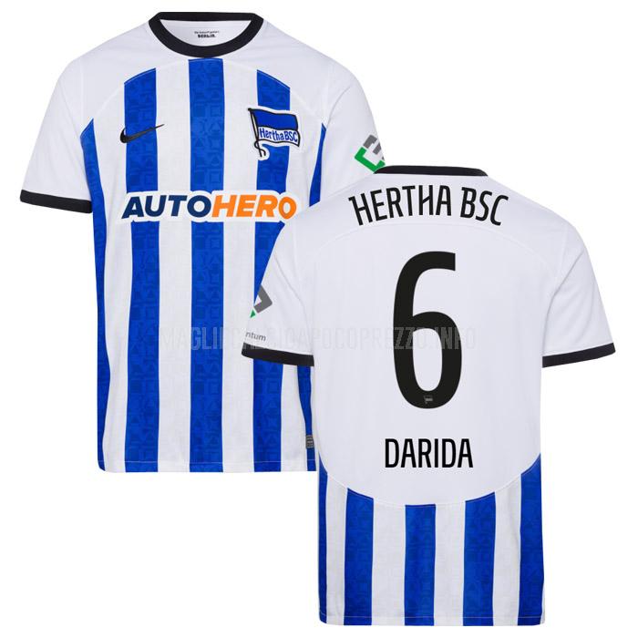 maglietta hertha berlin darida home 2022-23
