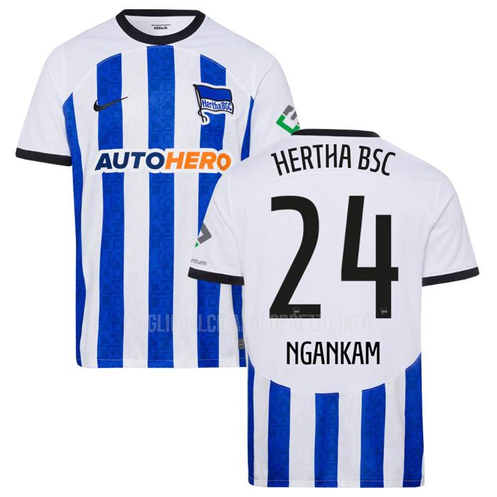maglietta hertha berlin ngankam home 2022-23