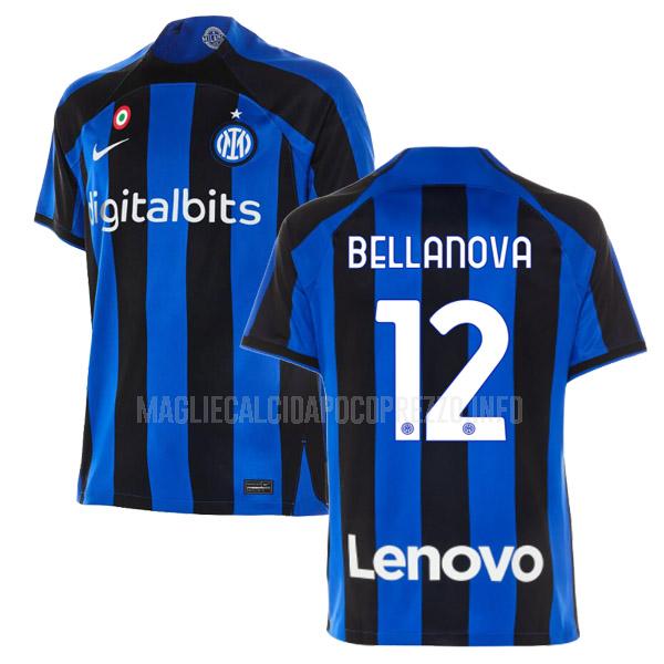 maglietta inter milan bellanova home 2022-23