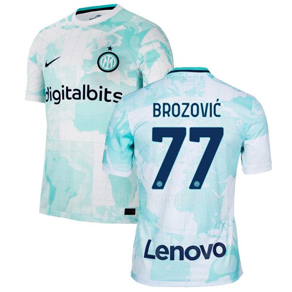 maglietta inter milan brozovic away 2022-23