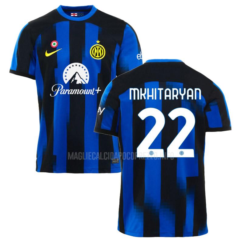 maglietta inter milan mkhitaryan home 2023-24
