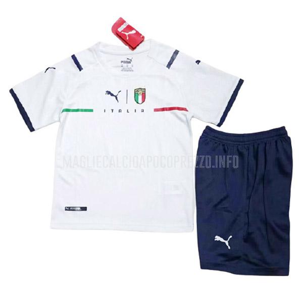 maglietta italia bambino away 2021