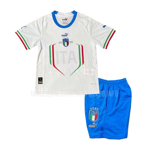 maglietta italia bambino away 2022