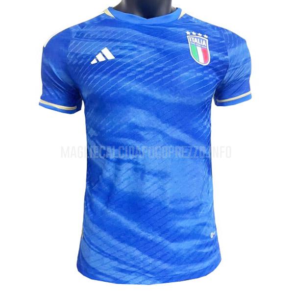 maglietta italia giocatore edizione home 2023
