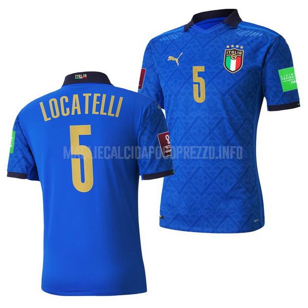 maglietta italia locatelli home 2021-22
