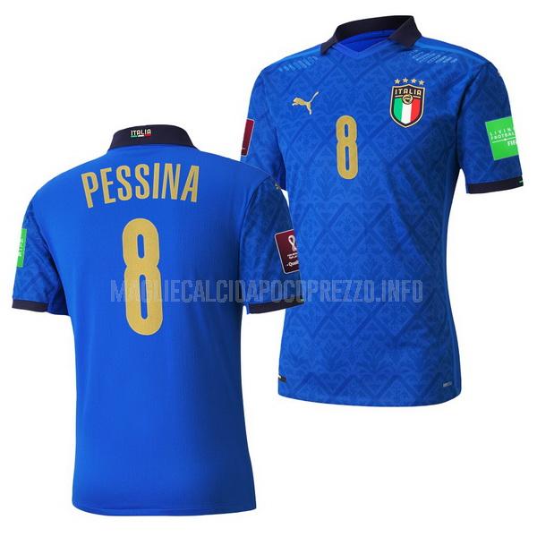 maglietta italia pessina home 2021-22