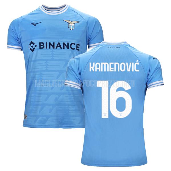 maglietta lazio kamenovic home 2022-23