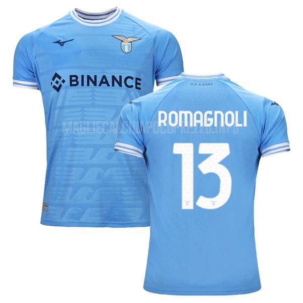 maglietta lazio romagnoli home 2022-23