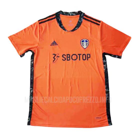 maglietta leeds united portiere arancia 2020-21