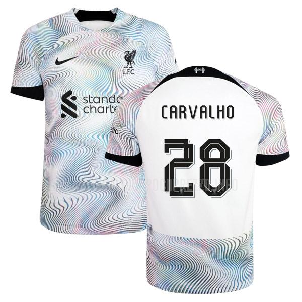 maglietta liverpool carvalho away 2022-23